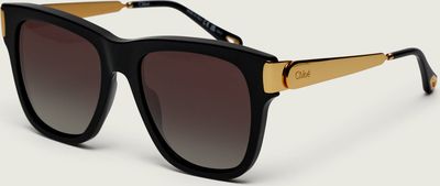 Chloe - Okulary przeciwsłoneczne damskie ze sklepu: Gomez Fashion Store w kategorii: Okulary przeciwsłoneczne damskie - zdjęcie 874714-BD9-10338_CH262W000014001