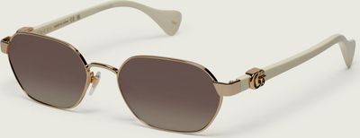 Gucci - Okulary przeciwsłoneczne damskie ze sklepu: Gomez Fashion Store w kategorii: Okulary przeciwsłoneczne damskie - zdjęcie 874714-BD9-10338_GC262W000002002