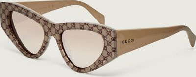 Okulary przeciwsłoneczne damskie Gucci ze sklepu: Gomez Fashion Store w kategorii: Okulary przeciwsłoneczne damskie - zdjęcie 874714-BD9-10338_GC262W000003005