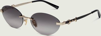 Okulary przeciwsłoneczne damskie Gucci ze sklepu: Gomez Fashion Store w kategorii: Okulary przeciwsłoneczne damskie - zdjęcie 874714-BD9-10338_GC262W000006001