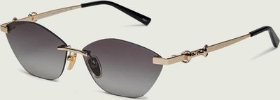 Gucci - Okulary przeciwsłoneczne damskie ze sklepu: Gomez Fashion Store w kategorii: Okulary przeciwsłoneczne damskie - zdjęcie 874714-BD9-10338_GC262W000008002