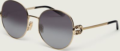 Okulary przeciwsłoneczne damskie Gucci ze sklepu: Gomez Fashion Store w kategorii: Okulary przeciwsłoneczne damskie - zdjęcie 874714-BD9-10338_GC262W000012001