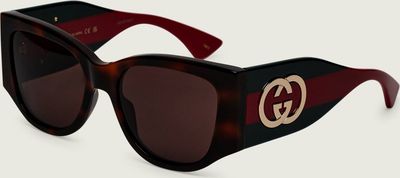 Gucci - Okulary przeciwsłoneczne damskie ze sklepu: Gomez Fashion Store w kategorii: Okulary przeciwsłoneczne damskie - zdjęcie 874714-BD9-10338_GC262W000015002