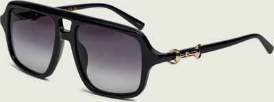 Gucci - Okulary przeciwsłoneczne damskie ze sklepu: Gomez Fashion Store w kategorii: Okulary przeciwsłoneczne damskie - zdjęcie 874714-BD9-10338_GC262W000017001