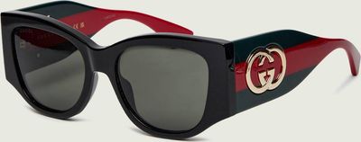 Okulary przeciwsłoneczne damskie Gucci ze sklepu: Gomez Fashion Store w kategorii: Okulary przeciwsłoneczne damskie - zdjęcie 874714-BD9-10338_GC262W000015001