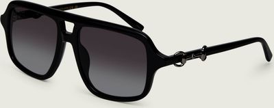 Okulary przeciwsłoneczne damskie Gucci ze sklepu: Gomez Fashion Store w kategorii: Okulary przeciwsłoneczne damskie - zdjęcie 874714-BD9-10338_GC262W000017005