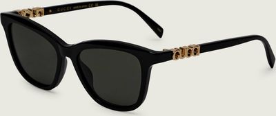 Okulary przeciwsłoneczne damskie Gucci ze sklepu: Gomez Fashion Store w kategorii: Okulary przeciwsłoneczne damskie - zdjęcie 874714-BD9-10338_GC262W000020001