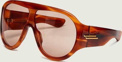 Okulary przeciwsłoneczne damskie Bottega Veneta ze sklepu: Gomez Fashion Store w kategorii: Okulary przeciwsłoneczne damskie - zdjęcie 874714-BD9-10338_BV262U000003007