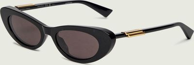 Okulary przeciwsłoneczne damskie Bottega Veneta ze sklepu: Gomez Fashion Store w kategorii: Okulary przeciwsłoneczne damskie - zdjęcie 874714-BD9-10338_BV262W000002001