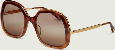 Okulary przeciwsłoneczne damskie Chloe ze sklepu: Gomez Fashion Store w kategorii: Okulary przeciwsłoneczne damskie - zdjęcie 874714-BD9-10338_CH262W000016002