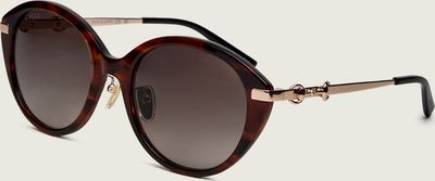 Okulary przeciwsłoneczne damskie Gucci ze sklepu: Gomez Fashion Store w kategorii: Okulary przeciwsłoneczne damskie - zdjęcie 874714-BD9-10338_GC262W000024003