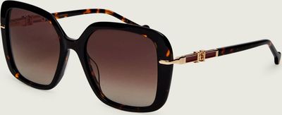 Okulary przeciwsłoneczne damskie Carolina Herrera ze sklepu: Gomez Fashion Store w kategorii: Okulary przeciwsłoneczne damskie - zdjęcie 874714-BD9-10338_HR262W000009001