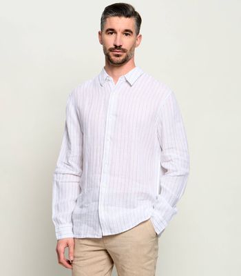 Koszula męska casual Calvin Klein ze sklepu: Gomez Fashion Store w kategorii: Koszule męskie - zdjęcie 874714-BD9-10338_CK262M000236C88