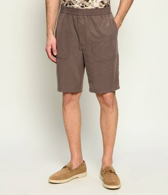 Spodenki męskie wiosenne Calvin Klein ze sklepu: Gomez Fashion Store w kategorii: Spodenki męskie - zdjęcie 874714-BD9-10338_CK262M000233Y84