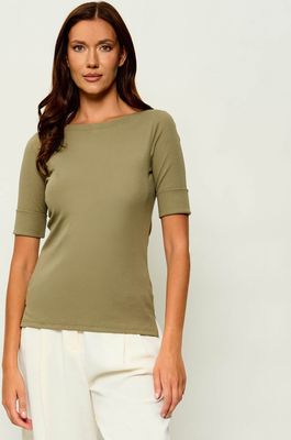Bluzka damska casual LAUREN RALPH LAUREN ze sklepu: Gomez Fashion Store w kategorii: Bluzki damskie - zdjęcie 874714-BD9-10338_RL264W00005311Q