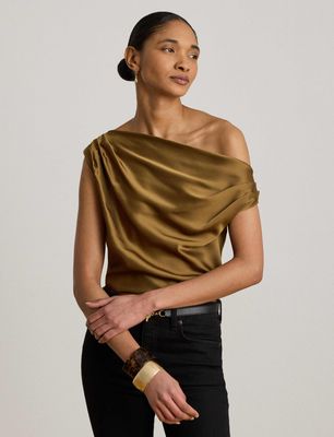 Bluzka damska na wiosnę casual LAUREN RALPH LAUREN ze sklepu: Gomez Fashion Store w kategorii: Bluzki damskie - zdjęcie 874714-BD9-10338_RL264W00005815Q