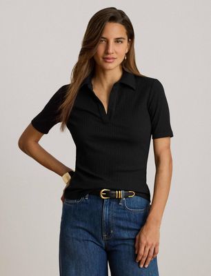 Bluzka damska casualowa LAUREN RALPH LAUREN ze sklepu: Gomez Fashion Store w kategorii: Bluzki damskie - zdjęcie 874714-BD9-10338_RL264W000063BI8