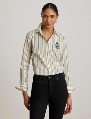 Koszula damska wiosenna LAUREN RALPH LAUREN ze sklepu: Gomez Fashion Store w kategorii: Koszule damskie - zdjęcie 874714-BD9-10338_RL264W000064LN6