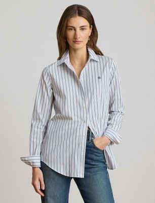 Koszula damska na wiosnę LAUREN RALPH LAUREN ze sklepu: Gomez Fashion Store w kategorii: Koszule damskie - zdjęcie 874714-BD9-10338_RL264W000065P01