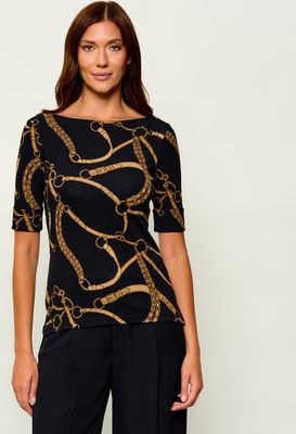 LAUREN RALPH LAUREN - Bluzka damska ze sklepu: Gomez Fashion Store w kategorii: Bluzki damskie - zdjęcie 874714-BD9-10338_RL264W00006920Q