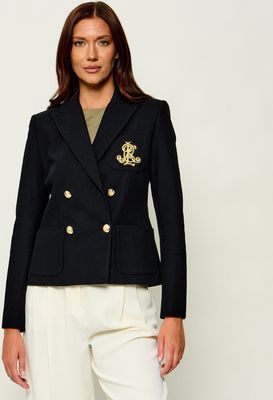 Marynarka elegancki jesienny LAUREN RALPH LAUREN ze sklepu: Gomez Fashion Store w kategorii: Marynarki damskie - zdjęcie 874714-BD9-10338_RL264W000072B90