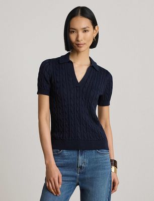 Sweter damski LAUREN RALPH LAUREN ze sklepu: Gomez Fashion Store w kategorii: Swetry damskie - zdjęcie 874714-BD9-10338_RL264W000076AL9