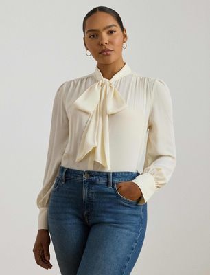LAUREN RALPH LAUREN - Koszula damska elegancka ze sklepu: Gomez Fashion Store w kategorii: Koszule damskie - zdjęcie 874714-BD9-10338_RL264W000079FK5