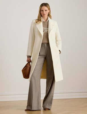 Płaszcz damski jesienny LAUREN RALPH LAUREN ze sklepu: Gomez Fashion Store w kategorii: Płaszcze damskie - zdjęcie 874714-BD9-10338_RL264W00008319S