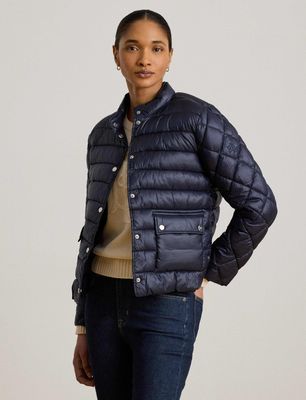 Kurtka damska casual jesienna LAUREN RALPH LAUREN ze sklepu: Gomez Fashion Store w kategorii: Kurtki damskie - zdjęcie 874714-BD9-10338_RL264W000085FM1