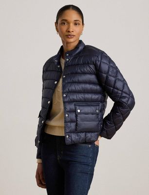 Kurtka damska casual jesienna LAUREN RALPH LAUREN ze sklepu: Gomez Fashion Store w kategorii: Kurtki damskie - zdjęcie 874714-BD9-10338_RL264W000085FM1