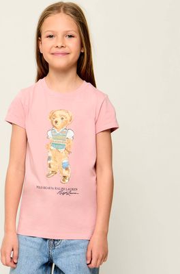 Bluzka dziewczęca letnia Polo Ralph Lauren ze sklepu: Gomez Fashion Store w kategorii: Bluzki dziewczęce