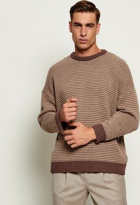 Drykorn - Sweter męski casual ze sklepu: Gomez Fashion Store w kategorii: Swetry męskie - zdjęcie 874714-BD9-10338_DR265M000033037