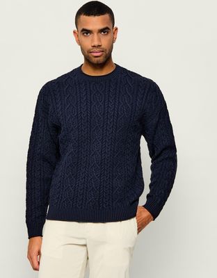 Drykorn - Sweter męski na zimę ze sklepu: Gomez Fashion Store w kategorii: Swetry męskie - zdjęcie 874714-BD9-10338_DR265M000034007