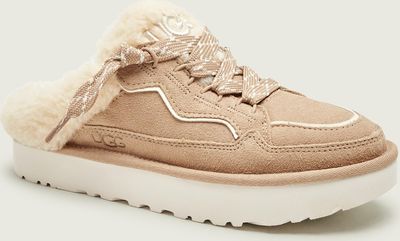 Klapki damskie na lato UGG ze sklepu: Gomez Fashion Store w kategorii: Klapki damskie - zdjęcie 874714-BD9-10338_UG265W000014390