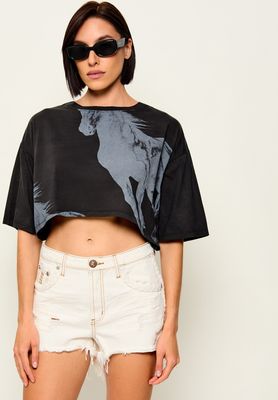 Bluzka damska w stylu młodzieżowym One Teaspoon ze sklepu: Gomez Fashion Store w kategorii: Bluzki damskie - zdjęcie 874714-BD9-10338_OE264W000014081