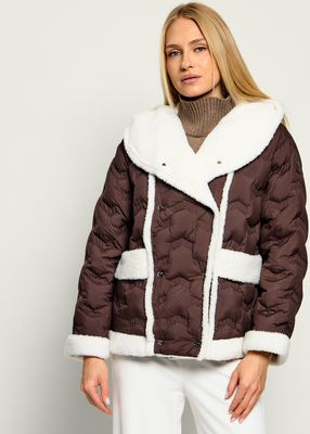 Kurtka damska casual Marc Cain ze sklepu: Gomez Fashion Store w kategorii: Kurtki damskie - zdjęcie 874714-BD9-10338_CR265W000063697