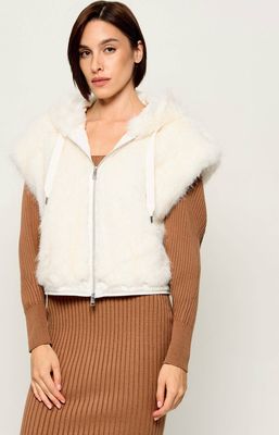 Kamizelka damska casual Marc Cain ze sklepu: Gomez Fashion Store w kategorii: Kamizelki damskie - zdjęcie 874714-BD9-10338_CR265W000086110