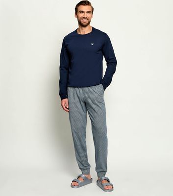 Piżama męska Emporio Armani ze sklepu: Gomez Fashion Store w kategorii: Piżamy męskie - zdjęcie 874714-BD9-10338_EB264M000009T43