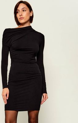 Patrizia Pepe - Sukienka dopasowana ze sklepu: Gomez Fashion Store w kategorii: Sukienki - zdjęcie 874714-BD9-10338_PK265W000004049