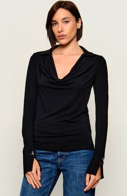 Bluzka damska casual Patrizia Pepe ze sklepu: Gomez Fashion Store w kategorii: Bluzki damskie - zdjęcie 874714-BD9-10338_PK265W000013049