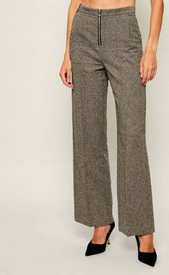 Patrizia Pepe - Spodnie damskie na wiosnę retro ze sklepu: Gomez Fashion Store w kategorii: Spodnie damskie - zdjęcie 874714-BD9-10338_PK265W000028760
