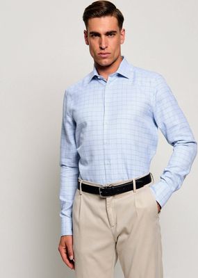 Koszula męska z klasycznym kołnierzykiem Stenströms ze sklepu: Gomez Fashion Store w kategorii: Koszule męskie - zdjęcie 874714-BD9-10338_SN265M000011113