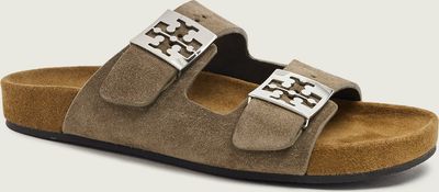 Klapki damskie na lato TORY BURCH ze sklepu: Gomez Fashion Store w kategorii: Klapki damskie - zdjęcie 874714-BD9-10338_TO264W000032111