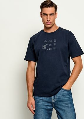 T-shirt męski na wiosnę Bogner Fire + Ice ze sklepu: Gomez Fashion Store w kategorii: T-shirty męskie - zdjęcie 874714-BD9-10338_B3265M000001468