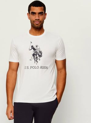 T-shirt męski młodzieżowy na wiosnę US Polo ASSN ze sklepu: Gomez Fashion Store w kategorii: T-shirty męskie - zdjęcie 874714-BD9-10338_UO265M000011010