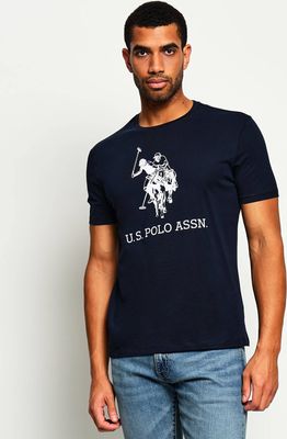 US Polo ASSN - T-shirt męski na wiosnę ze sklepu: Gomez Fashion Store w kategorii: T-shirty męskie - zdjęcie 874714-BD9-10338_UO265M000011011