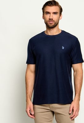 T-shirt męski casual US Polo ASSN ze sklepu: Gomez Fashion Store w kategorii: T-shirty męskie - zdjęcie 874714-BD9-10338_UO265M000013014