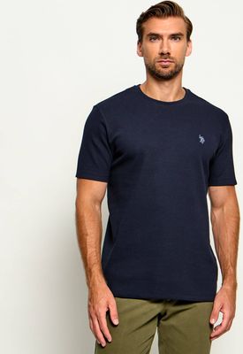 T-shirt męski na wiosnę US Polo ASSN ze sklepu: Gomez Fashion Store w kategorii: T-shirty męskie - zdjęcie 874714-BD9-10338_UO265M000014014