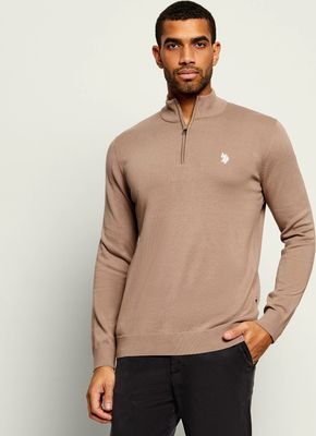 Sweter męski zimowy casual US Polo ASSN ze sklepu: Gomez Fashion Store w kategorii: Swetry męskie - zdjęcie 874714-BD9-10338_UO265M000021026