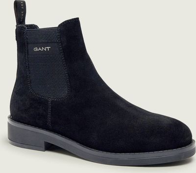 czarny Buty zimowe męskie jesienne Gant ze sklepu: Gomez Fashion Store w kategorii: Buty zimowe męskie